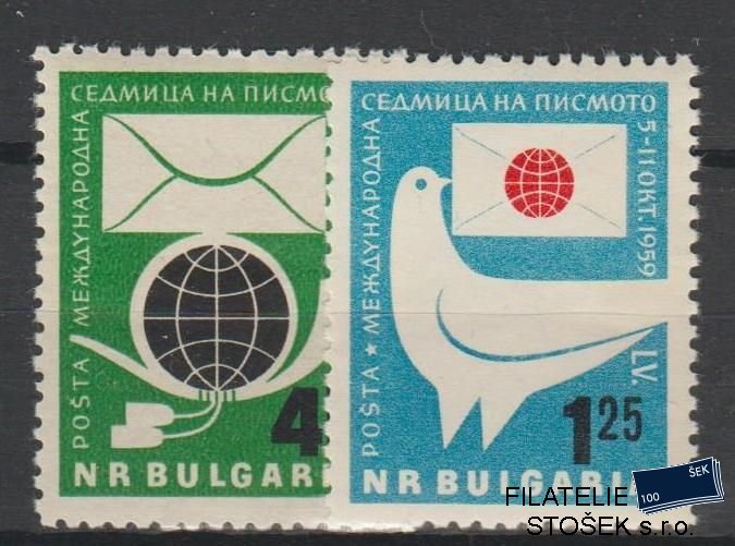 Bulharsko známky Mi 1137-38