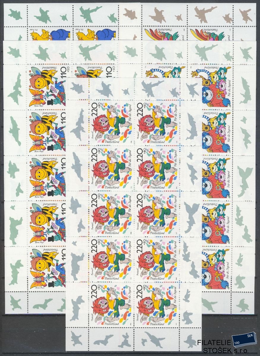 Německo známky Mi 1990-94