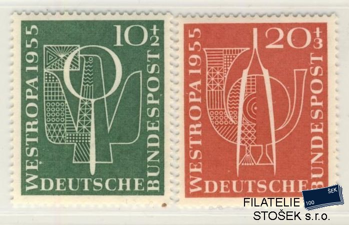 Německo známky Mi 217-18