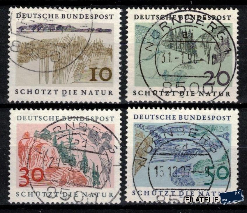 Bundes známky Mi 591-4