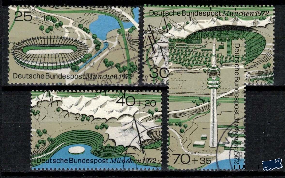 Bundes známky Mi 723-6