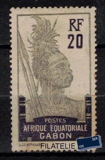 Gabon známky Yv 55