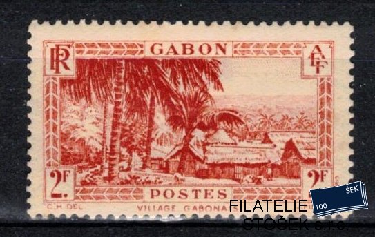 Gabon známky Yv 142