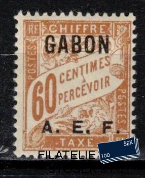 Gabon známky Yv TT 8