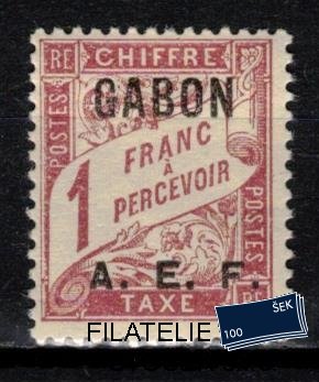 Gabon známky Yv TT 9