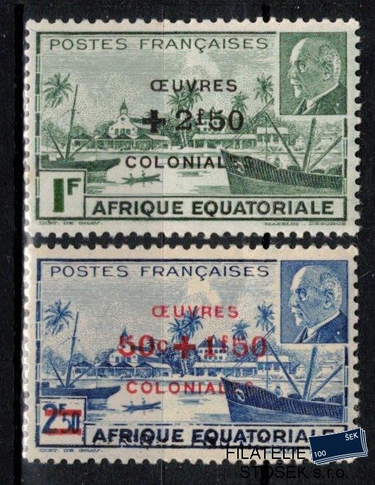 Afrique équatoriale známky Yv 195-6