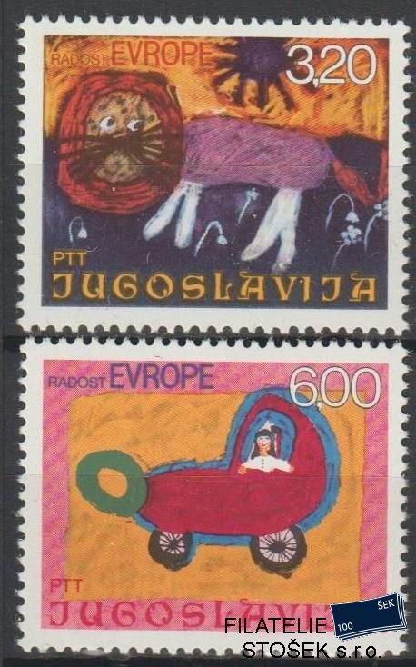 Jugoslávie známky Mi 1615-16