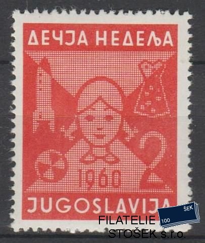 Jugoslávie známky Mi Z 25