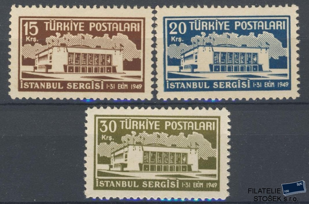 Turecko známky Mi 1241-43