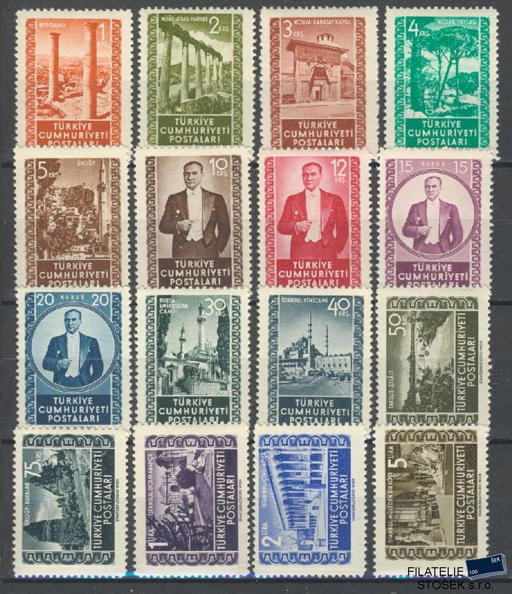 Turecko známky Mi 1317-32