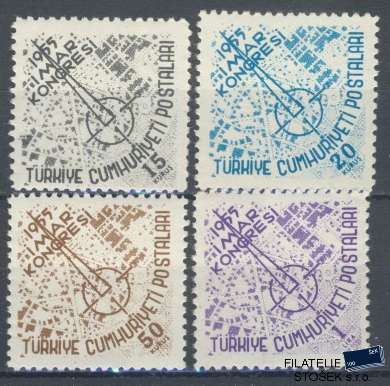 Turecko známky Mi 1419-22