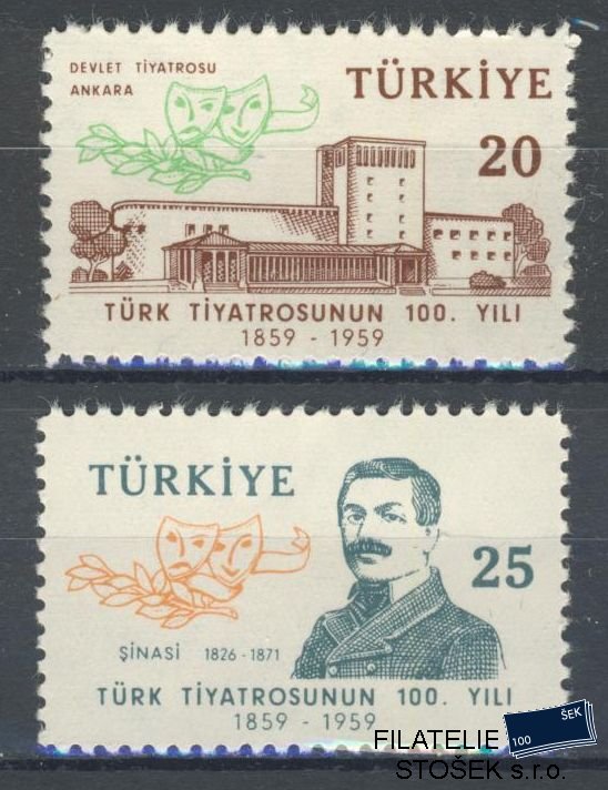 Turecko známky Mi 1619-20