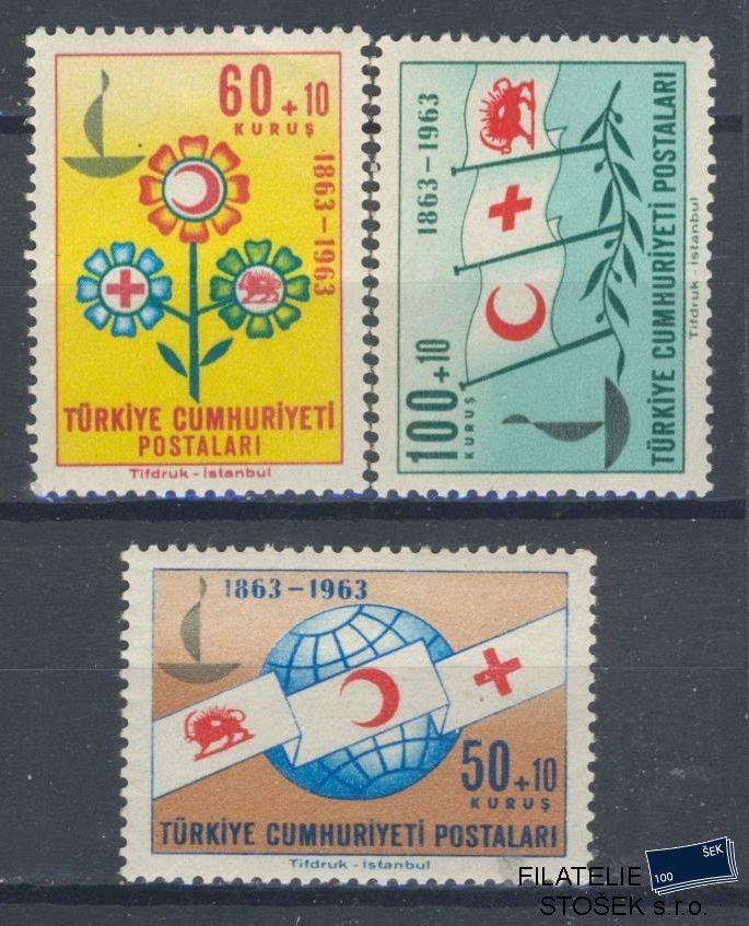 Turecko známky Mi 1873-75