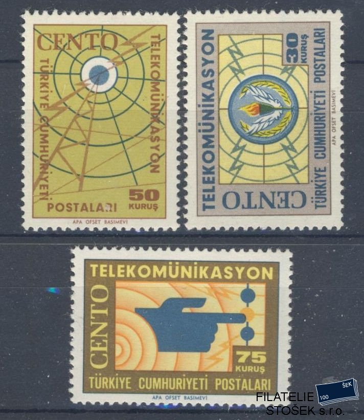 Turecko známky Mi 1938-40