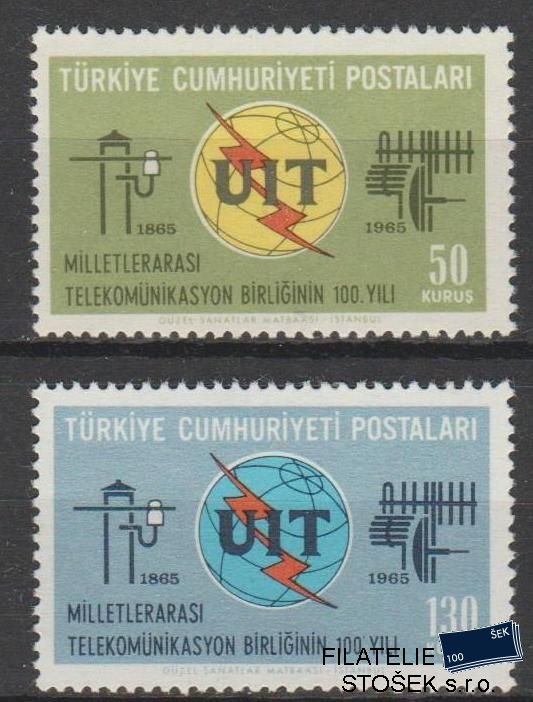 Turecko známky Mi 1949-50