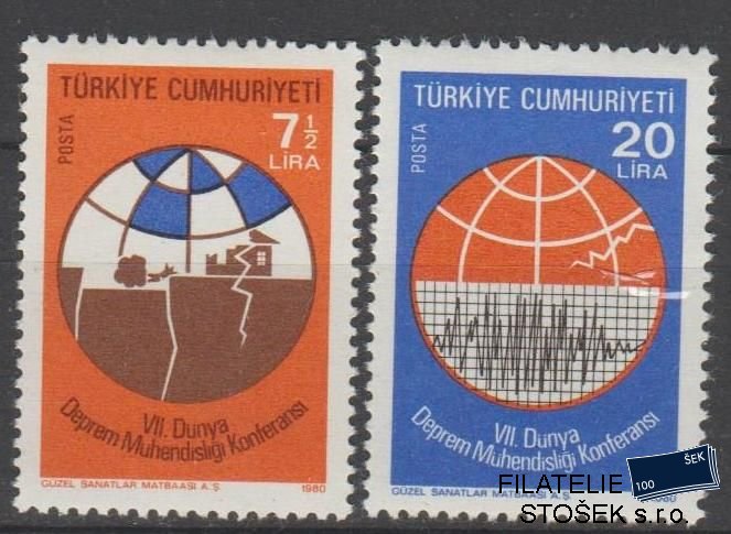 Turecko známky Mi 2520-21