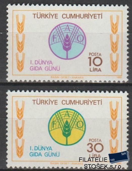 Turecko známky Mi 2579-80
