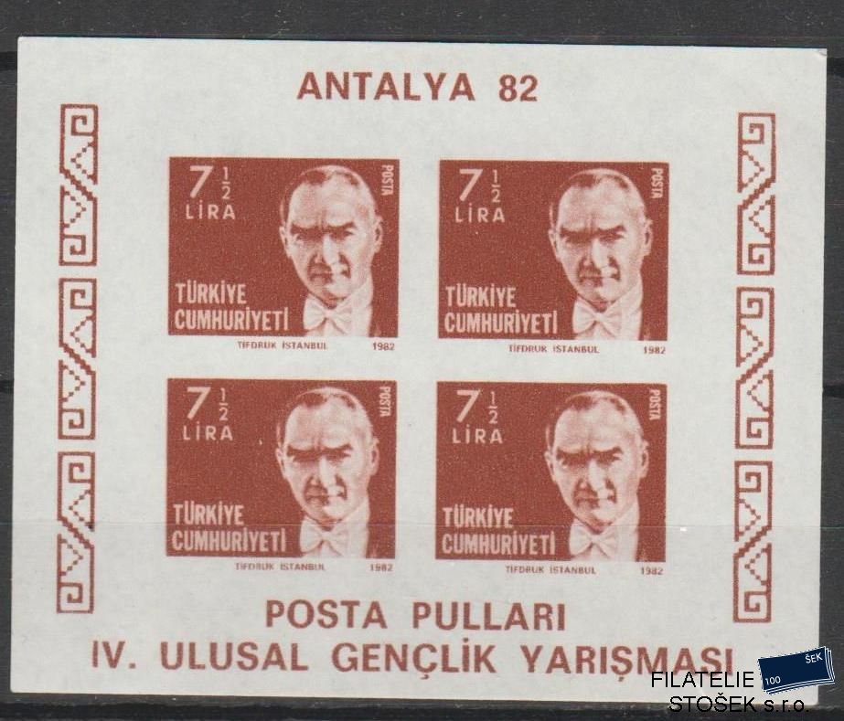 Turecko známky Mi Blok 22B