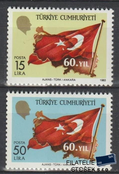 Turecko známky Mi 2657-58
