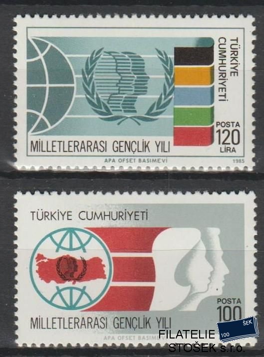 Turecko známky Mi 2718-19