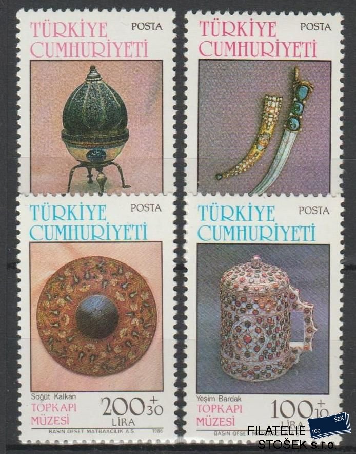 Turecko známky Mi 2742-45