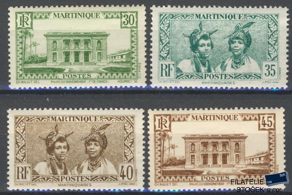 Martinique známky Yv 141-43