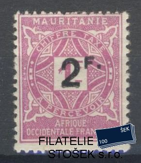 Mauritanie známky Yv TT 25