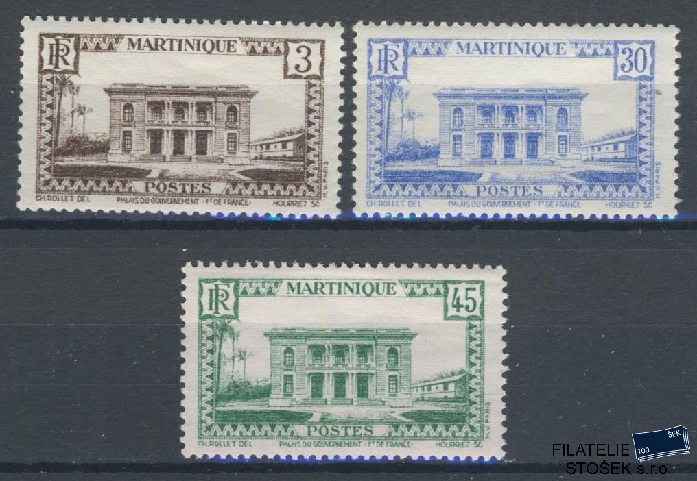 Martinique známky Yv 175 - Sestava