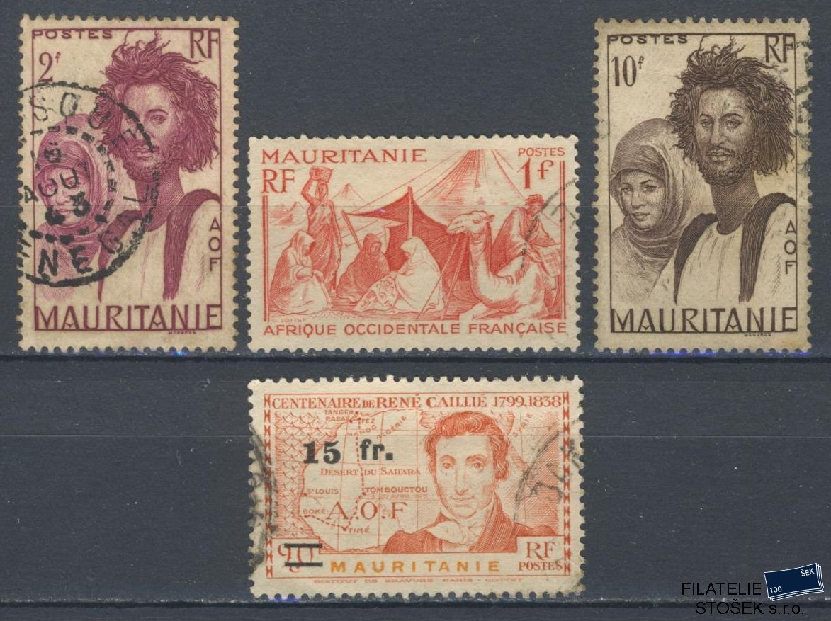 Mauritanie známky Yv 87 - Sestava známek