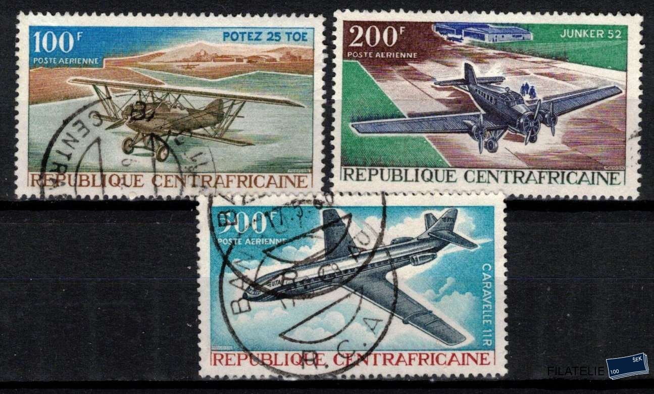 Centrafricaine známky Mi 147-9