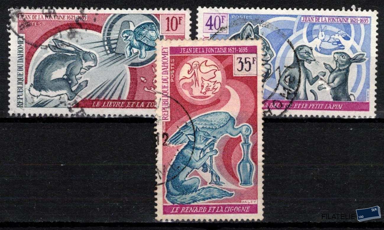 Dahomey známky Mi 492-4