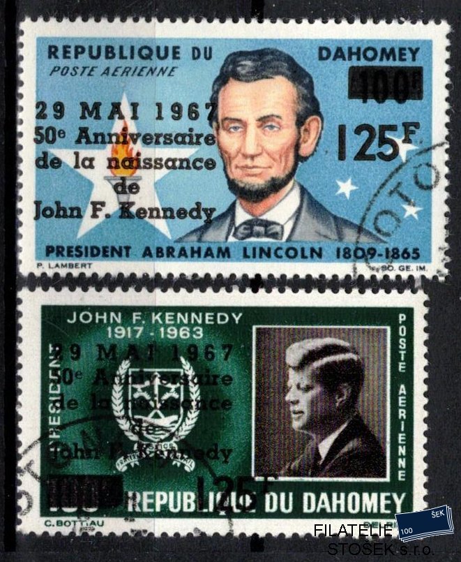 Dahomey známky Mi 313-4