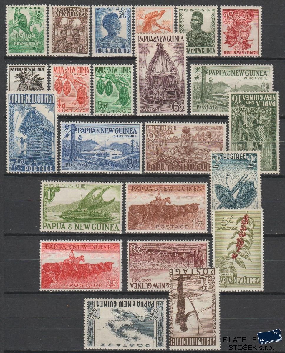 Papua New Guinea známky Mi 1-23