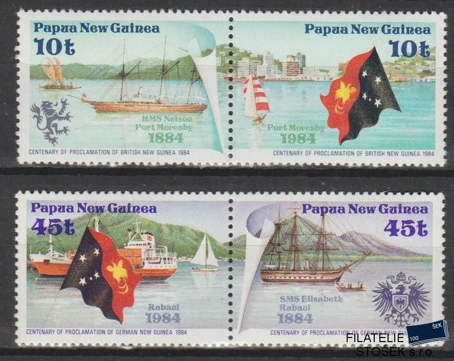 Papua New Guinea známky Mi 483-86