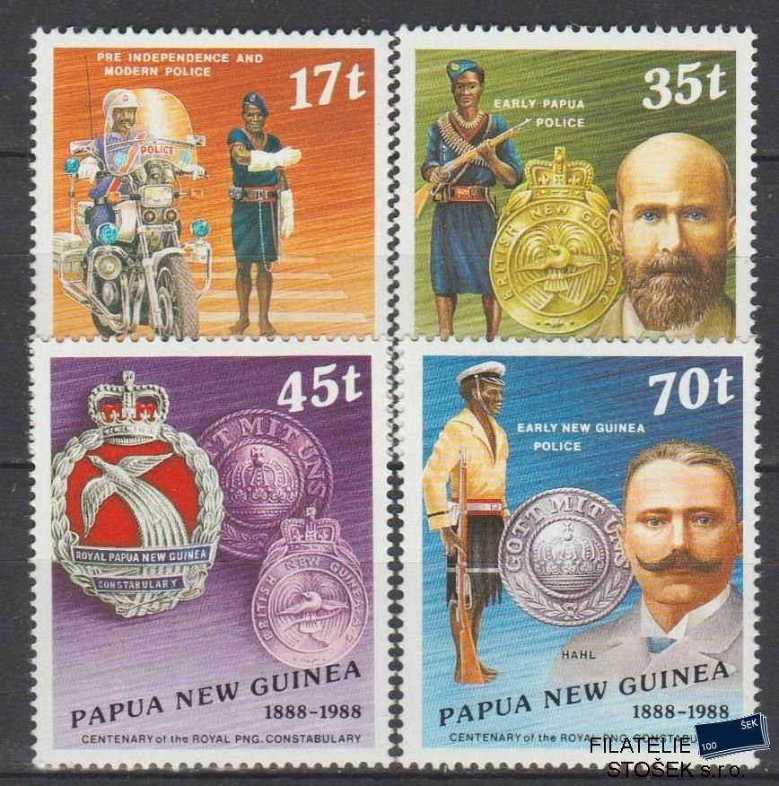 Papua New Guinea známky Mi 567-70