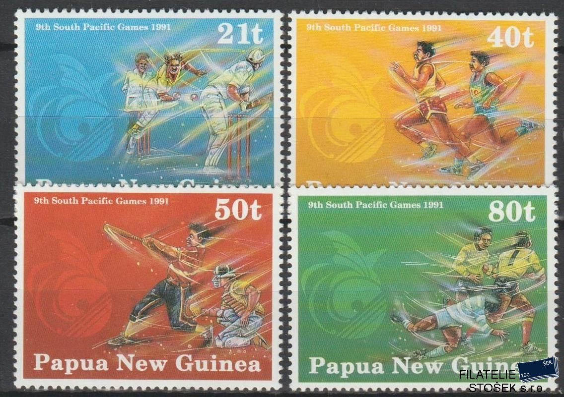 Papua New Guinea známky Mi 636-39