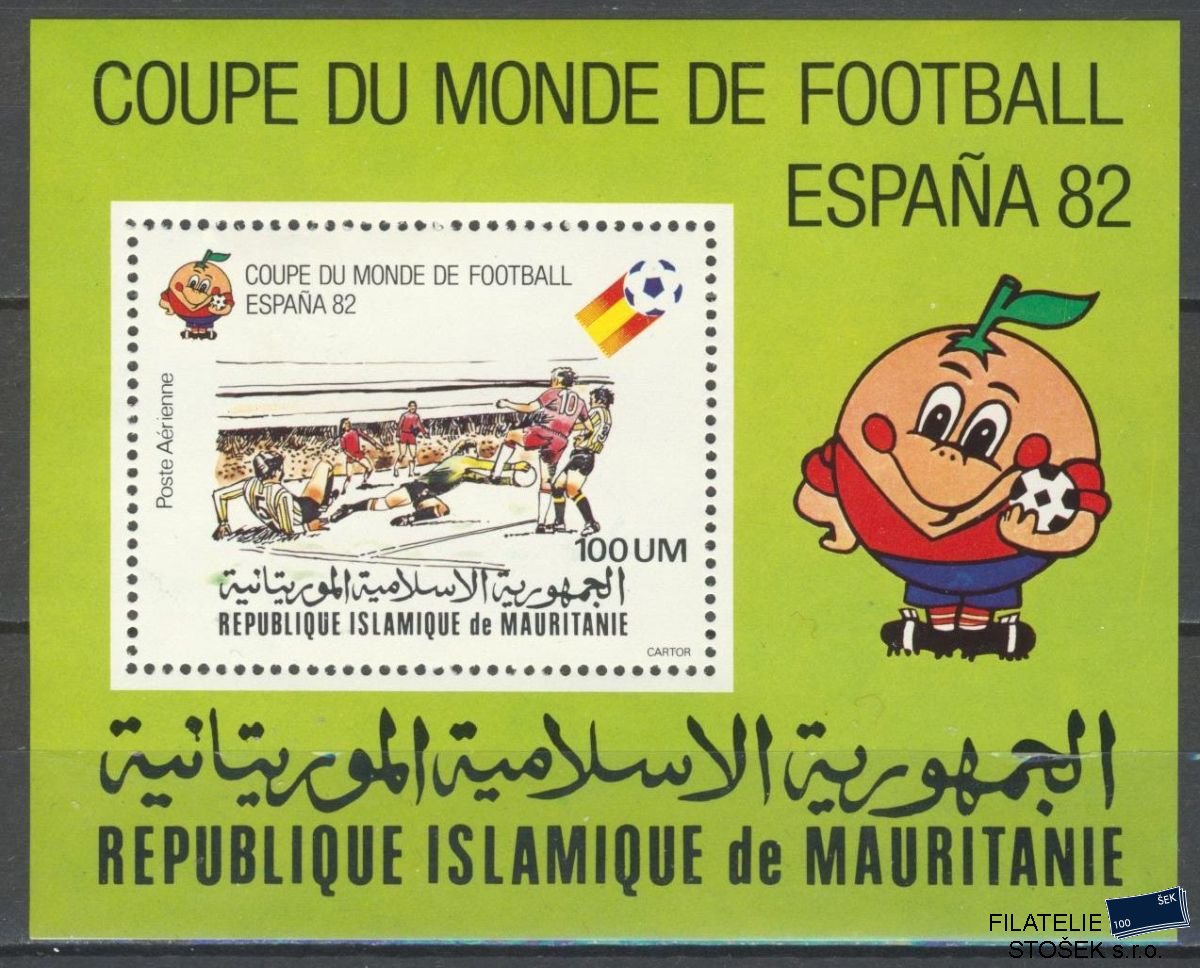 Mauritanie známky Mi 696 - Bl.29