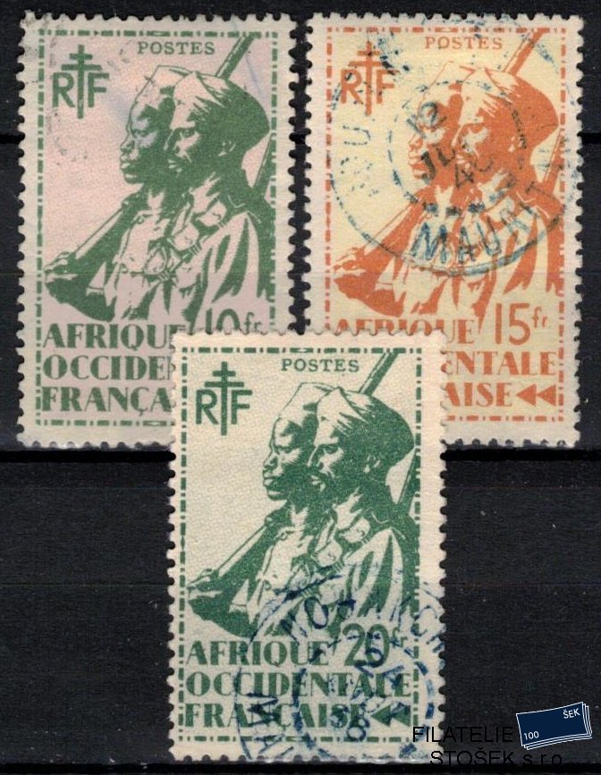 Afrique Occidentale známky Yv 20-22 sestava známek