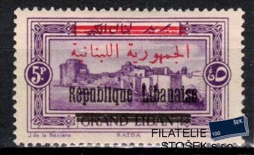 Grand Liban známky Yv 106