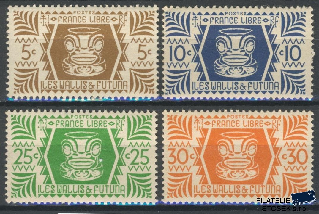 Wallis et Futuna známky Yv 133-6 sestava známek