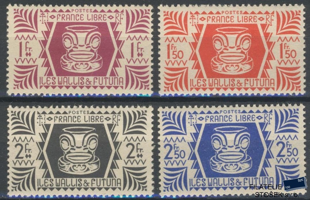 Wallis et Futuna známky Yv 139-42 sestava známek