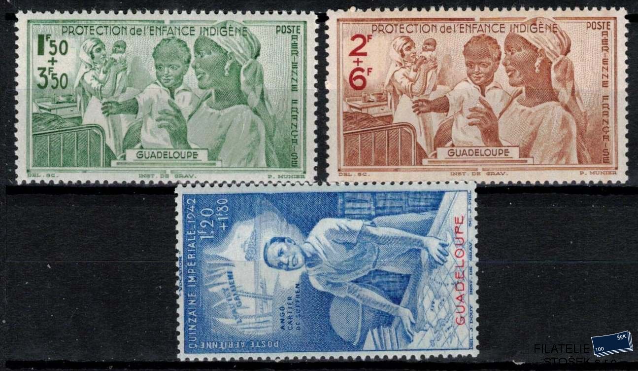 Guadeloupe známky Yv PA 1-3