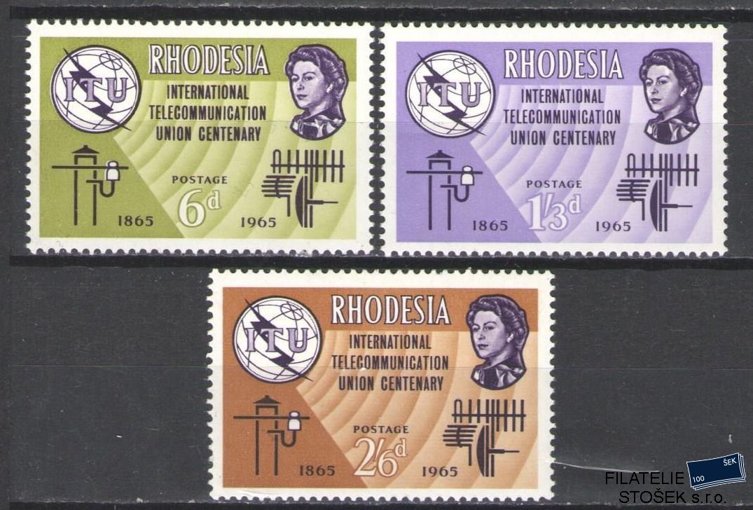 Rhodesia známky Mi 1-3