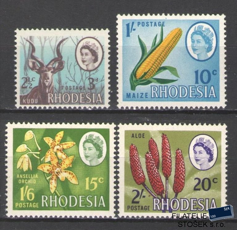 Rhodesia známky Mi 57-60
