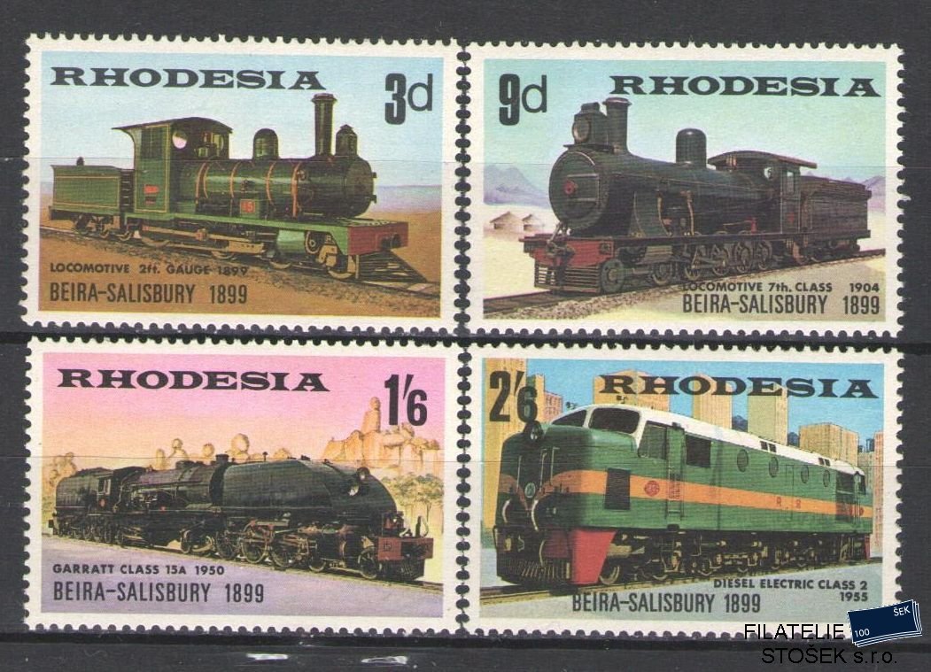 Rhodesia známky Mi 80-83