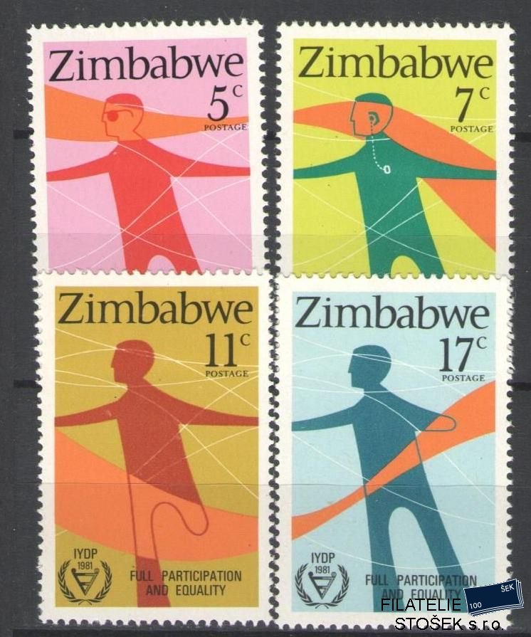 Zimbabwe známky Mi 251-54