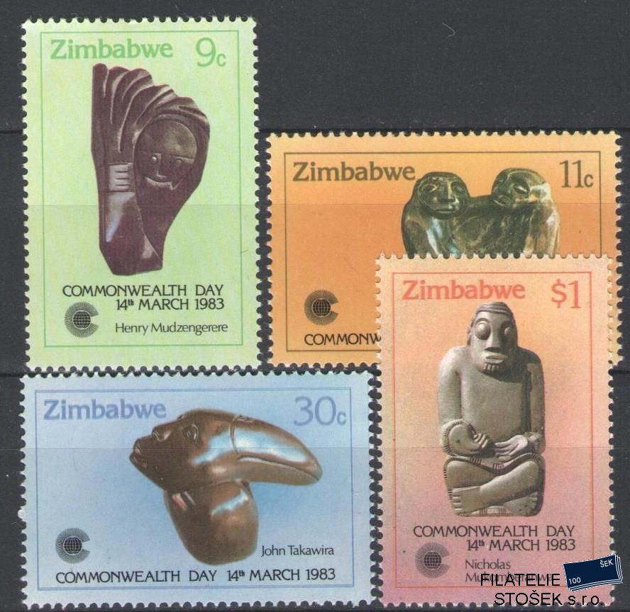 Zimbabwe známky Mi 272-75