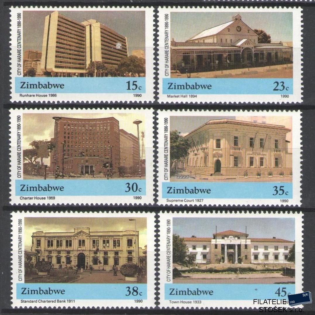 Zimbabwe známky Mi 442-47