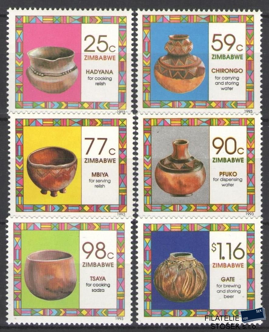 Zimbabwe známky Mi 504-9