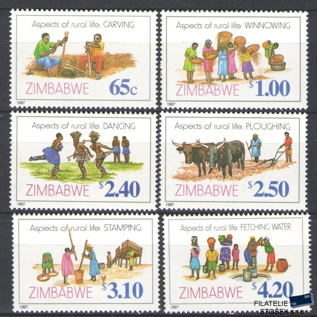 Zimbabwe známky Mi 599-604